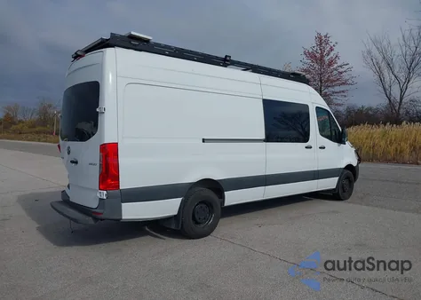 2020 Mercedes-Benz Sprinter 3500 High Roof V6 из США, поврежденный, VIN W1W5ECHY7LT030350